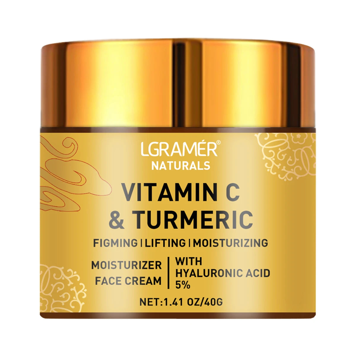 Creme Facial de Cúrcuma e Vitamina C