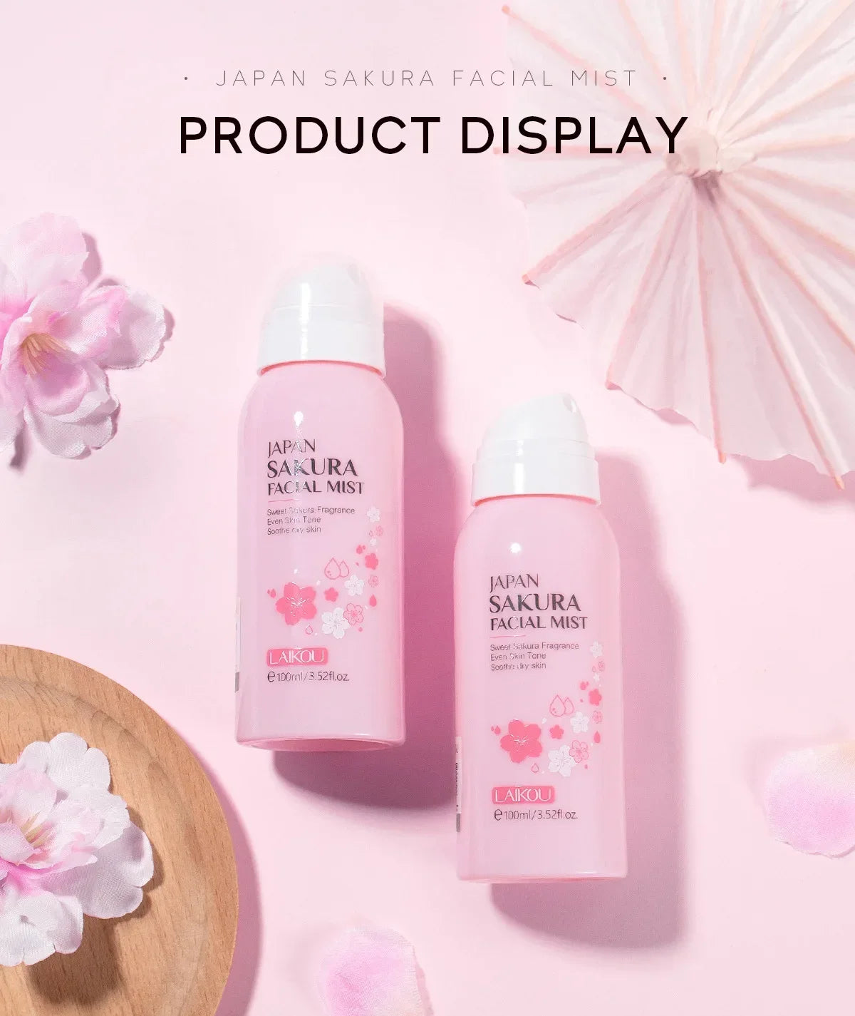 Tônico Hidratante LAIKOU Sakura